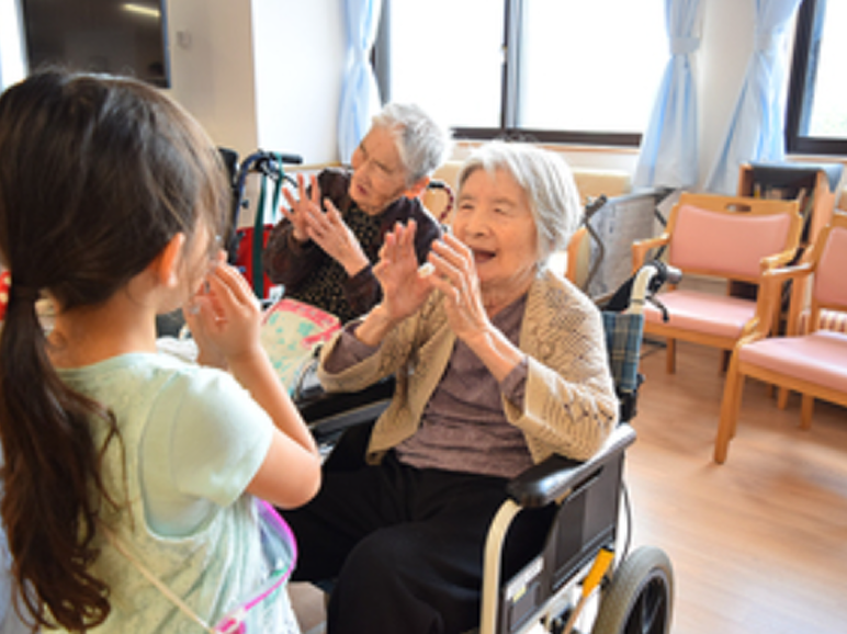 子ども達とのふれあい